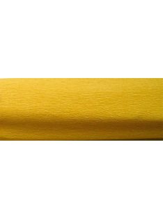 Krepp-papír, 50x200 cm, VICTORIA, aranysárga (HPRV00112)