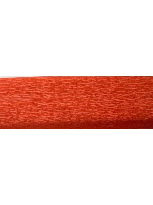 Krepp-papír, 50x200 cm, VICTORIA, narancs vörös (HPRV00114)