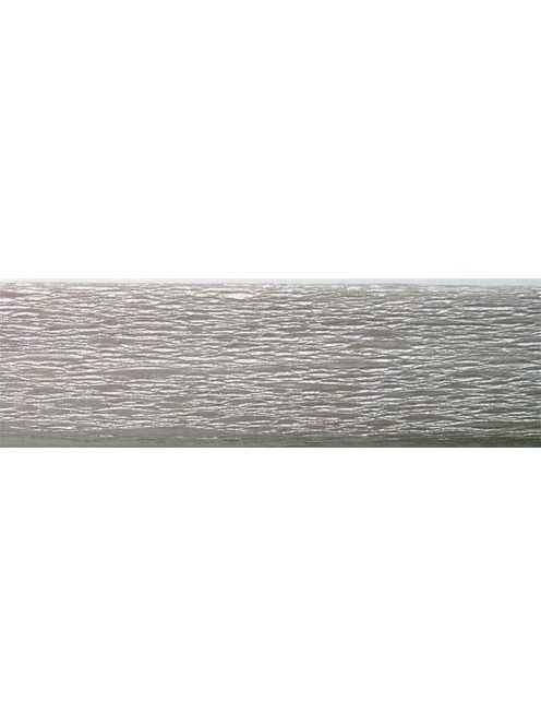 Krepp-papír, 50x200 cm, VICTORIA, ezüst (HPRV00129)