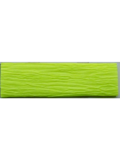 Krepp-papír, 50x200 cm, VICTORIA, neon sárga (HPRV00133)