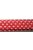 Krepp-papír, 50x200 cm, VICTORIA, piros alapon fehér pöttyös (HPRV00145)