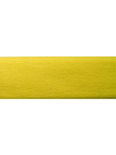 Krepp-papír, 50x200 cm, VICTORIA, citromsárga (HPRV0023)
