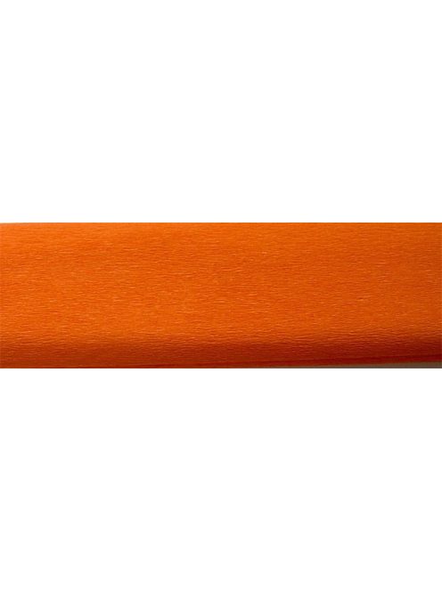 Krepp-papír, 50x200 cm, VICTORIA, narancssárga (HPRV0030)
