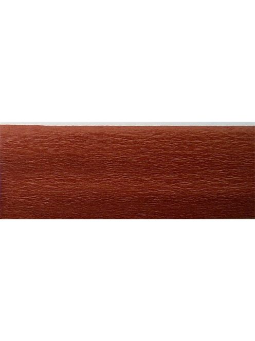 Krepp-papír, 50x200 cm, VICTORIA, sötétbarna (HPRV0033)