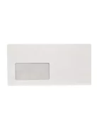 Boríték, LA4, szilikonos, bal ablakos, VICTORIA PAPER, 1000 db (IBI43)