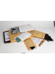   Légpárnás tasak, 240x275 mm külméret, 220x265 mm belméret, VICTORIA PAPER, "W5", fehér (IBIL15)