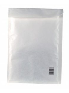   Légpárnás tasak, 370x480 mm külméret, 350x470 mm belméret, VICTORIA PAPER, "W10", fehér (IBIL19)