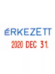   Dátumbélyegző, COLOP "S 160/L", Érkezett (IC1051657) (IC1051657)