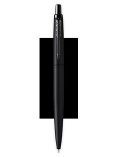   Golyóstoll, 0,7 mm, nyomógombos, fekete színű klip, matt fekete tolltest, PARKER, "Royal Jotter XL", kék (ICPJRXLF)