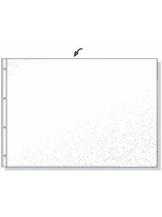   Genotherm, lefűzhető, A3, 80 mikron, narancsos felület, fekvő, HETZEL (IDGL3F)