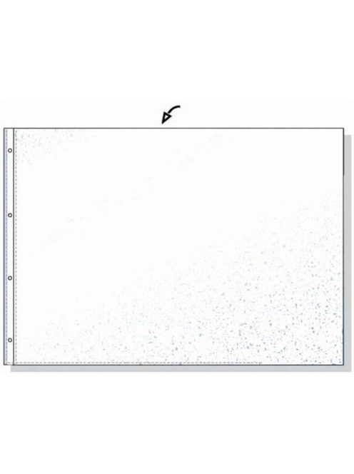 Genotherm, lefűzhető, A3, 80 mikron, narancsos felület, fekvő, HETZEL (IDGL3F)