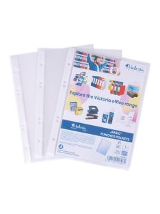   Genotherm, lefűzhető, A5, 40 mikron, víztiszta, VICTORIA OFFICE (IDGVA5)