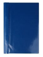 Gyorsfűző, kemény hátlappal, PVC, A4, VICTORIA OFFICE, kék (IDGYVK01)