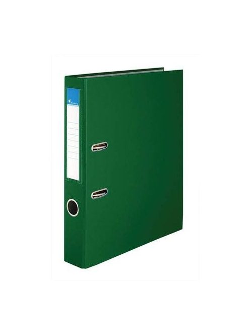 Iratrendező, 50 mm, A4, PP/karton, VICTORIA, "Basic", zöld (IDI50ZN) (IDI50ZN)