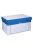 Archiválókonténer, 320x460x270 mm, karton, VICTORIA OFFICE, kék-fehér (IDVAK)