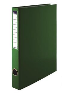  Gyűrűs könyv, 2 gyűrű, 35 mm, A4, PP/karton, VICTORIA OFFICE, zöld (IDVGY04)