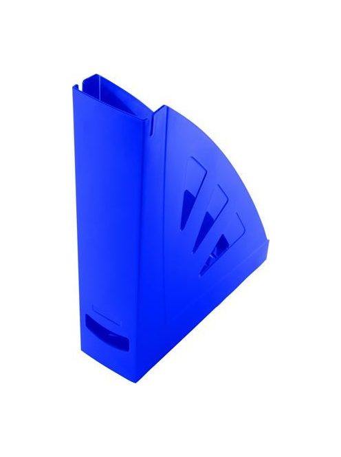 Iratpapucs, műanyag, 75 mm, VICTORIA OFFICE, kék (IDVMP02)
