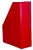 Iratpapucs, PVC, 95 mm, VICTORIA OFFICE, piros (IDVP)