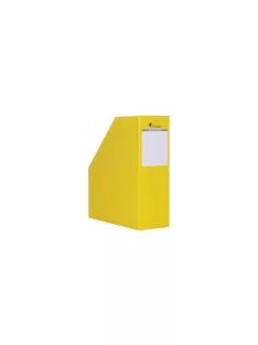 Iratpapucs, karton, 90 mm, VICTORIA OFFICE, sárga (IDVPS)