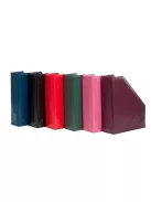 Iratpapucs, PVC, 95 mm, VICTORIA OFFICE, piros (IDVP)