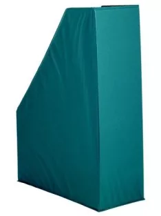 Iratpapucs, PVC, 95 mm, VICTORIA OFFICE, zöld (IDVZ)