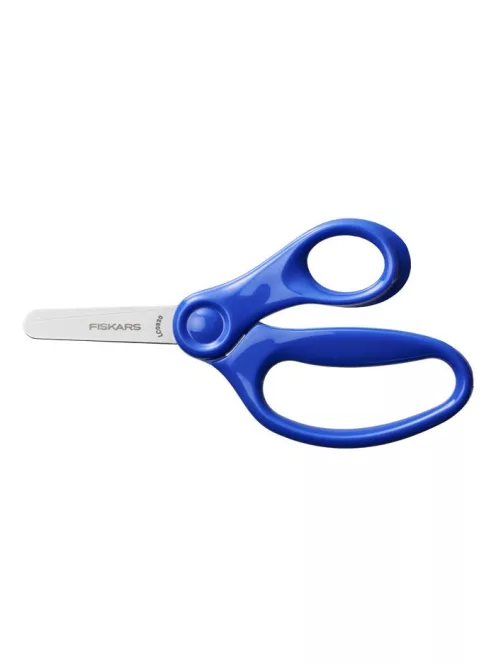 Olló, iskolai, 13 cm, FISKARS, kék (IF1064069)