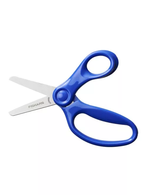 Olló, iskolai, 13 cm, FISKARS, kék (IF1064069)