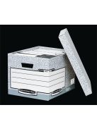 Archiválókonténer, karton, standard, "BANKERS BOX® SYSTEM by FELLOWES®" (IFW00810)