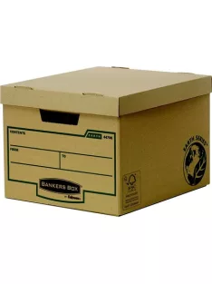   Archiválókonténer, karton, standard, "BANKERS BOX® EARTH SERIES by FELLOWES®" (IFW44706)