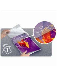   Meleglamináló fólia, 80 mikron, A4, fényes, 100 db,  FELLOWES (IFW53061)