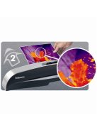 Meleglamináló fólia, 80 mikron, A4, fényes, 100 db,  FELLOWES (IFW53061)