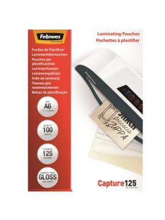   Meleglamináló fólia, 125 mikron, A6, fényes, 100 db,  FELLOWES (IFW53072)
