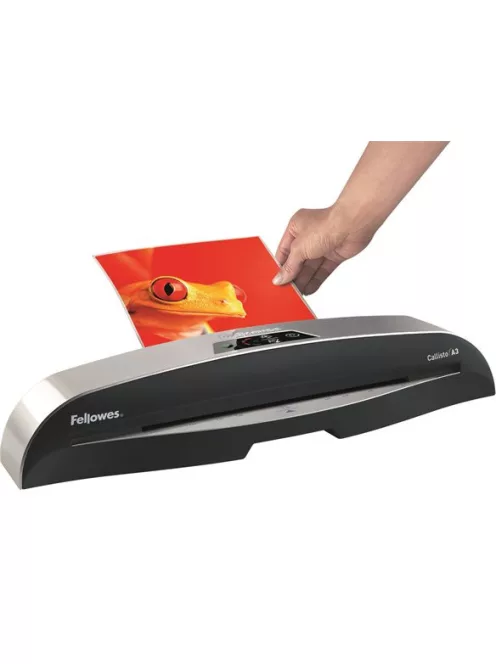 Meleglamináló fólia, 125 mikron, A4, fényes, 100 db,  FELLOWES (IFW53074)