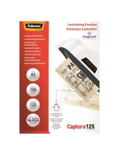   Meleglamináló fólia, 125 mikron, A3, fényes, 100 db,  FELLOWES (IFW53075)