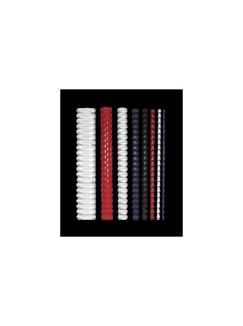 Spirál, műanyag, 10 mm, 41-55 lap, FELLOWES, kék (IFW53309) (IFW53309)