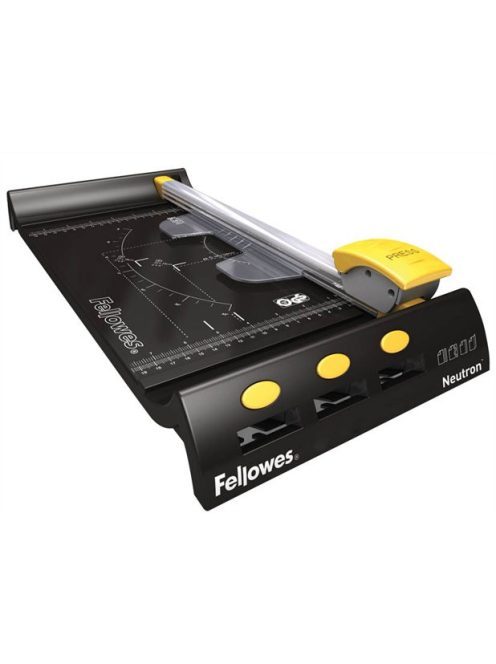 Vágógép, görgős, A4, 10 lap, FELLOWES "Neutron A4+" (IFW54101)