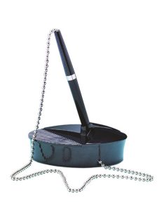   Ügyféltoll, Microban® antibakteriális, FELLOWES, fekete (IFW98215)