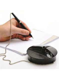   Ügyféltoll, Microban® antibakteriális, FELLOWES, fekete (IFW98215)