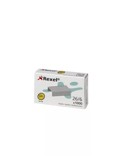 Tűzőkapocs, 26/6, REXEL "No. 56" (IGTR06131)