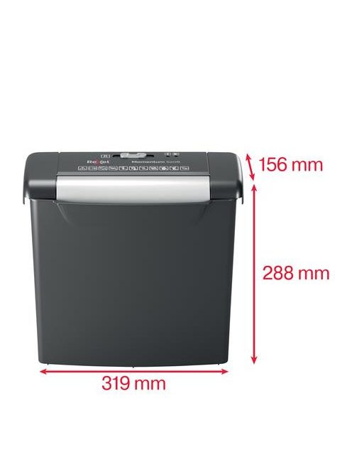 Iratmegsemmisítő, csík, 6 lap, REXEL, "Momentum S206" (IGTR2104568)