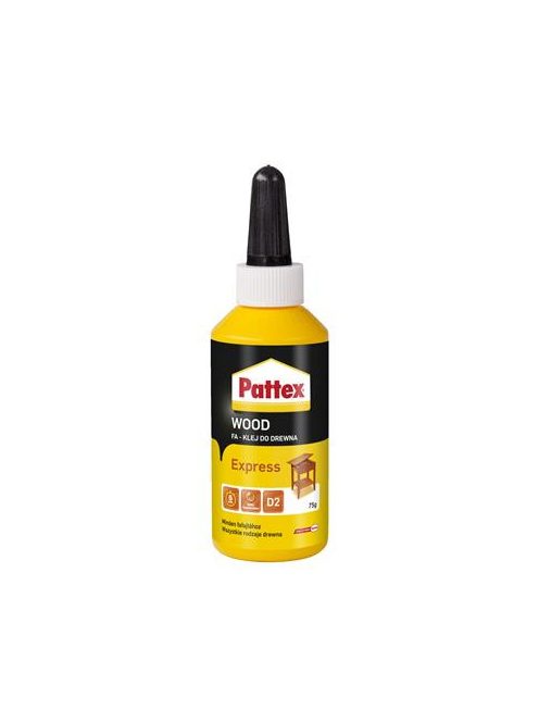 Ragasztó, folyékony, 75 g, HENKEL "Pattex Palma Fa Expressz" (IH1449295)