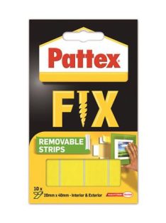   Ragasztócsík, kétoldalas, visszaszedhető, 20 x 40 mm, HENKEL "Pattex Fix" (IH1486128)
