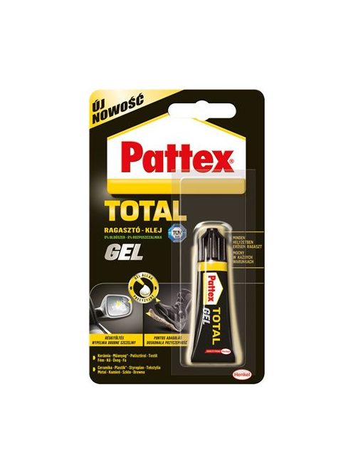 Ragasztó, folyékony, 8 g,  HENKEL "Pattex Total Gel" (IHPTG)