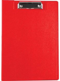   Felírótábla, fedeles, A4, zsebes, VICTORIA, piros (IIVFF04) (IIVFF04)