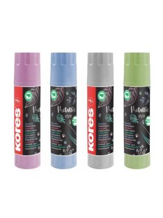   Ragasztóstift, metál színű tokban, 20 g, KORES "Metallic Style" (IK12212)