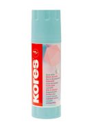 Ragasztóstift, pasztell színű tokban, 2x40 g, KORES, vegyes színek (IK12829)