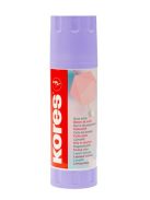 Ragasztóstift, pasztell színű tokban, 2x40 g, KORES, vegyes színek (IK12829)