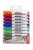 Tábla- és flipchart marker készlet, 1-3 mm, kúpos, KORES "K-Marker", 10 különböző szín (IK20800)