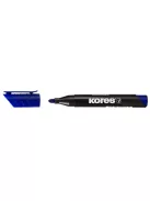 Alkoholos marker, 3-5 mm, kúpos, KORES "K-Marker", kék (IK20933)