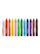 Zsírkréta, háromszögletű "KORES", 12 darabos (IK33101)